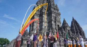 Saksikan Upacara Tawur Agung Langsung di Candi Prambanan