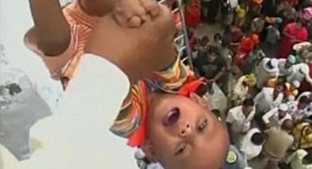 Tradisi Lempar Bayi dari Kuil: Tradisi Ekstrem yang Masih Hidup di India