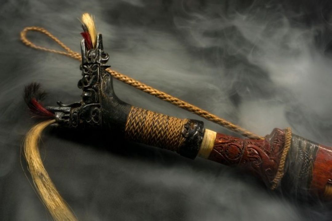 mandau suku dayak